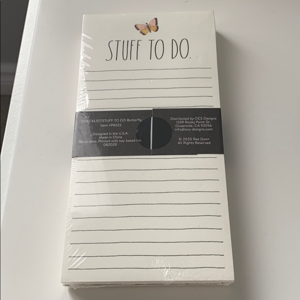 New Rae Dunn Notepad set - Picture 2 of 2